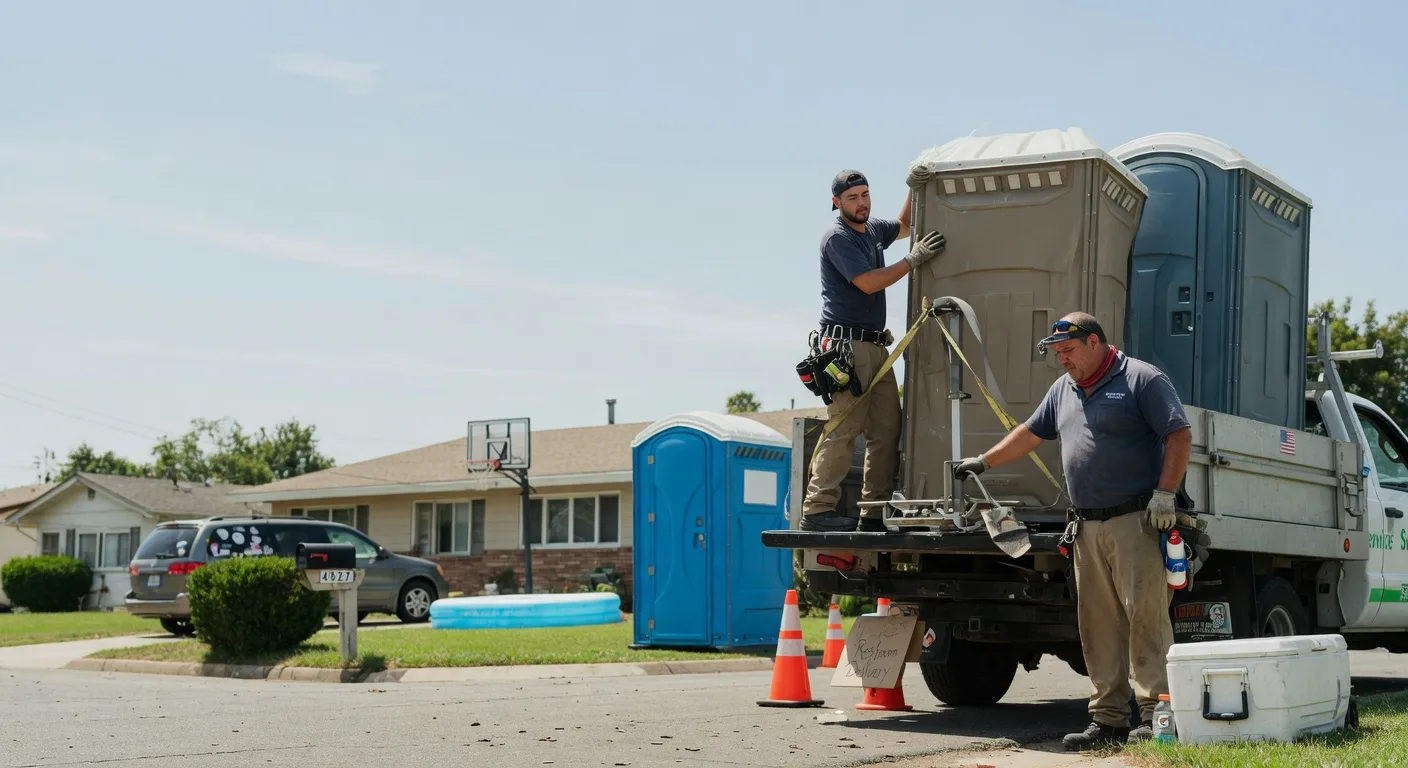 Porta Potty Rental in West Branch, IA near me