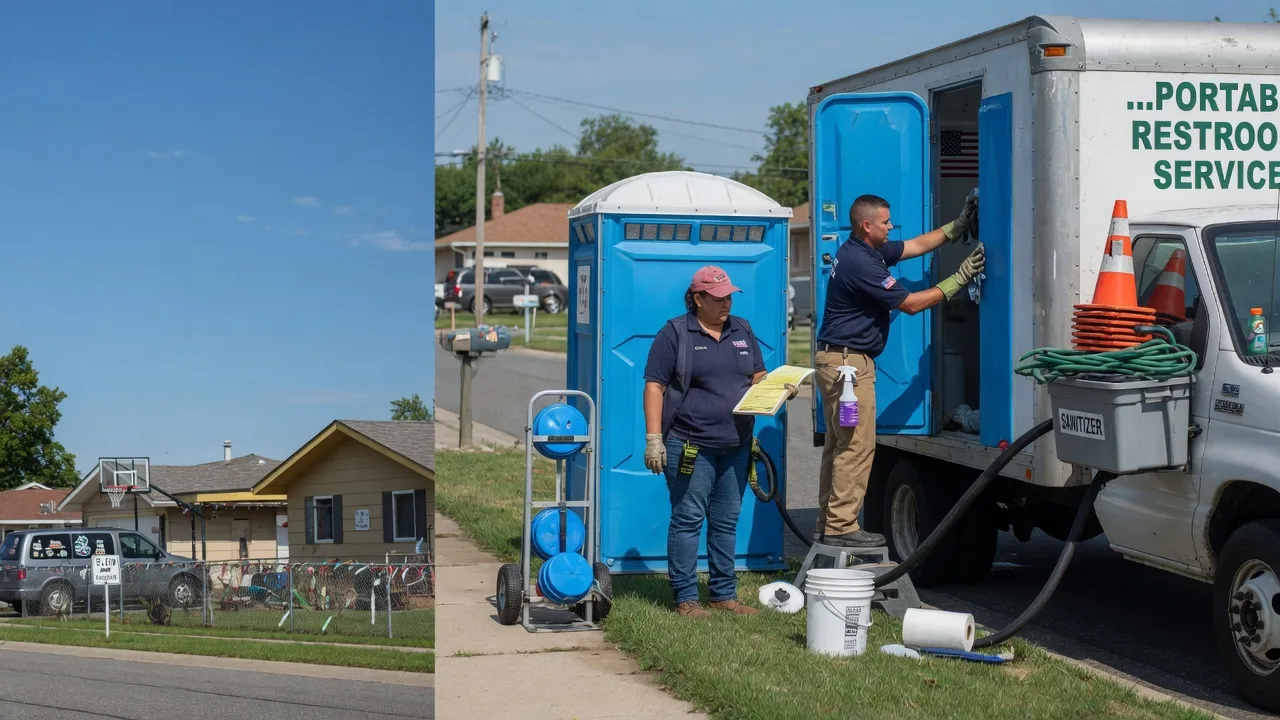Portable Toilet Rental in West Branch, IA near me